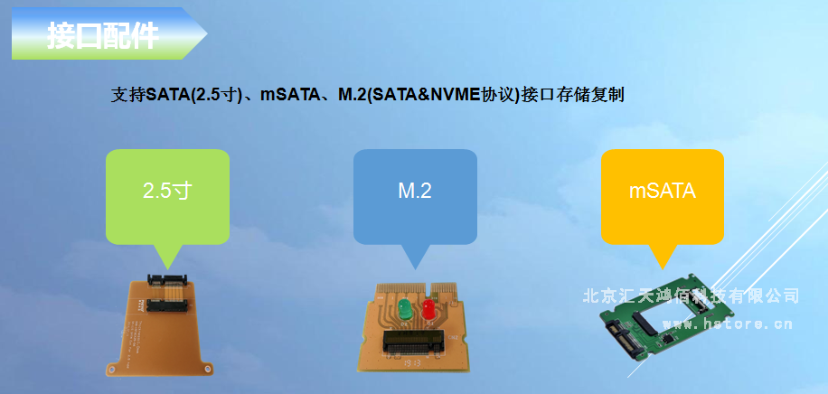 Hstorage NV-10S拷贝机，SATA&PCIe协议接口拷贝 